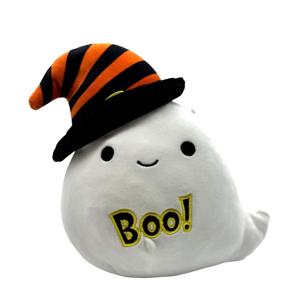 Squishmallow Grace the Halloween Ghost with Witch Hat 8" Plush‎ Stuffed Toy
